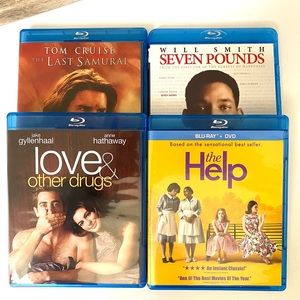 Set of 4 Blu-ray DVD’s